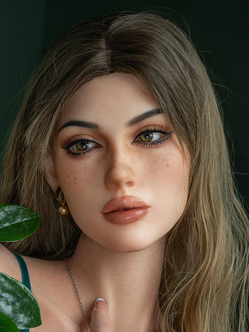 H359 Silicone Sex Doll Head| Real Lady Doll
