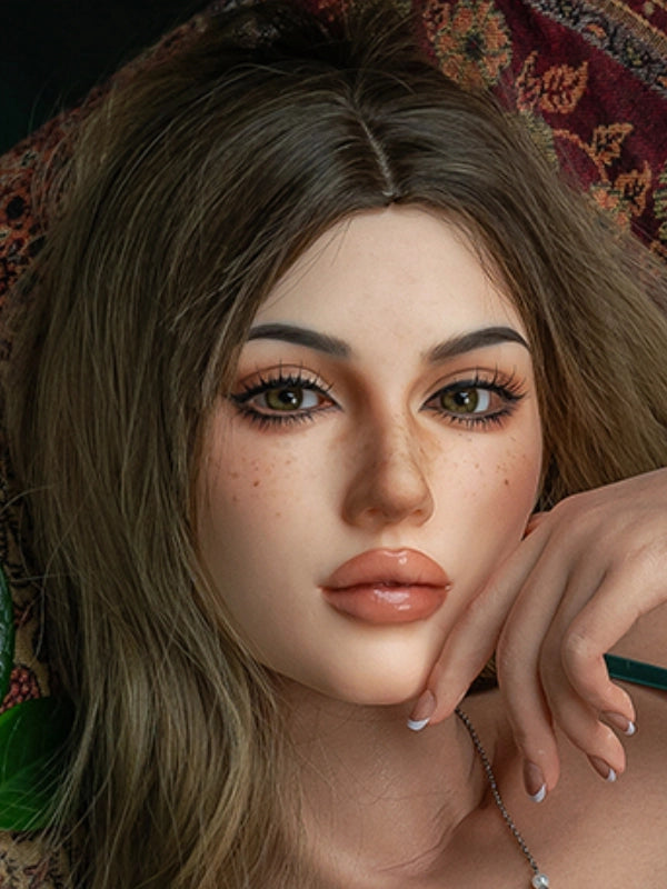 H359 Silicone Sex Doll Head| Real Lady Doll
