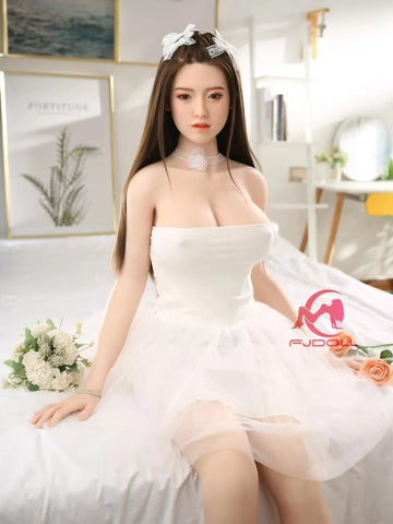F3634-168cm/5ft6 Rita E כוס סיליקון בובת מין בנות אסיה בוגרות מושתלות | FJ Doll
