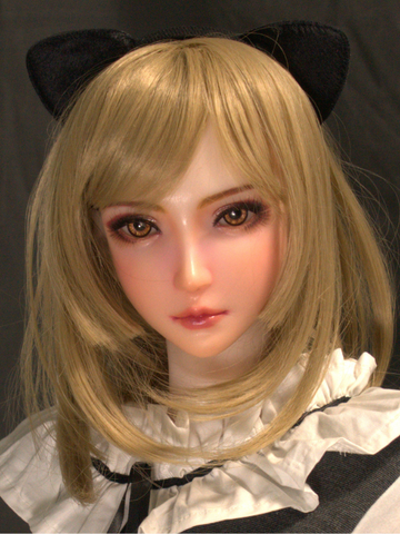 H505 Mini Anime Silicone Sex Doll Head｜Elsa Babe Head