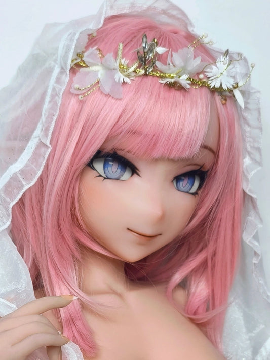 H874 Silicone Sex Doll Head｜Elsa Babe Head