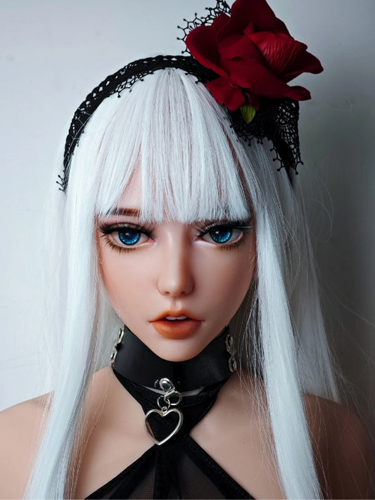 H533 Silicone Anime Sex Doll Head｜Elsa Babe Head
