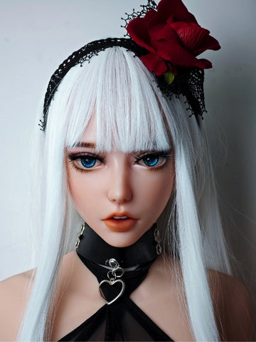 H533 Silicone Anime Sex Doll Head｜Elsa Babe Head