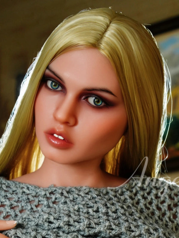 H269  Silicone Sex Doll Head丨Angel Kiss Doll Head