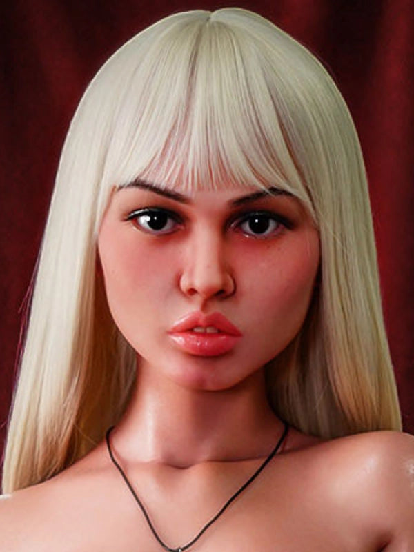 H270  Silicone Sex Doll Head丨Angel Kiss Doll Head