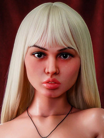 H270  Silicone Sex Doll Head丨Angel Kiss Doll Head