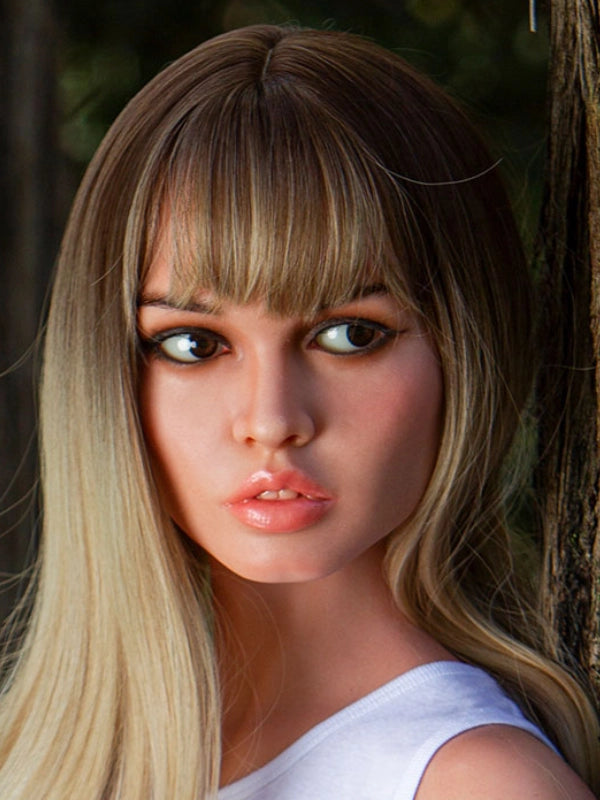 H271  Silicone Sex Doll Head丨Angel Kiss Doll Head