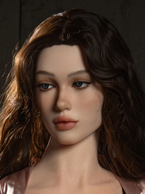 H361 Silicone Sex Doll Head| Real Lady Doll