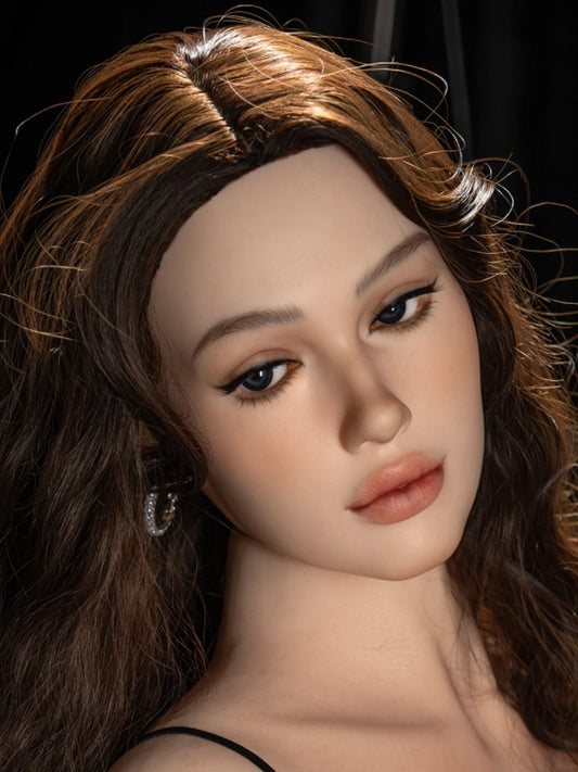 H361 Silicone Sex Doll Head| Real Lady Doll