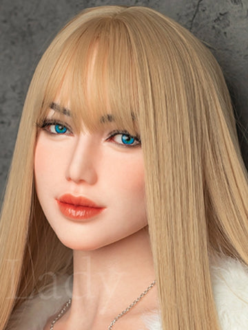 H362 Silicone Sex Doll Head| Real Lady Doll
