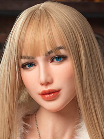 H362 Silicone Sex Doll Head| Real Lady Doll