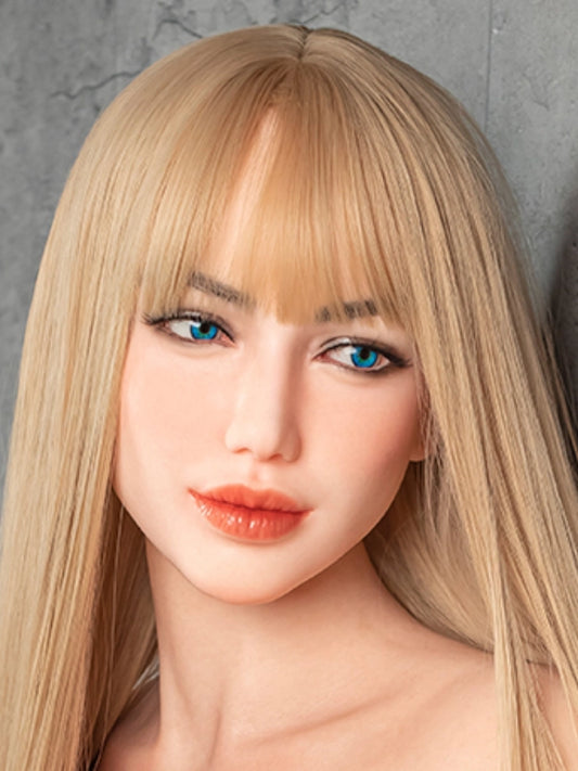 H362 Silicone Sex Doll Head| Real Lady Doll