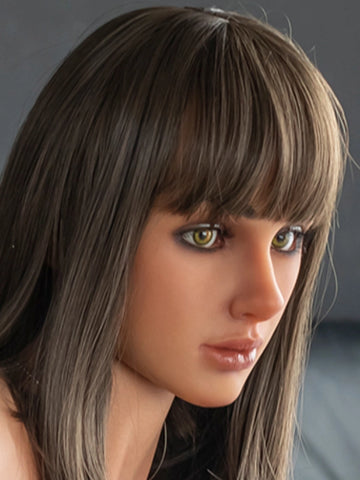 H363 ROS Silicone Sex Doll Head| Real Lady Doll