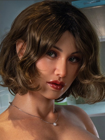 H364 Silicone Sex Doll Head| Real Lady Doll