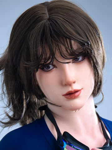 H366 Silicone Sex Doll Head| Real Lady Doll