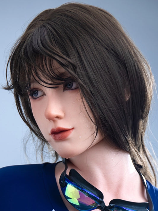 H366 Silicone Sex Doll Head| Real Lady Doll