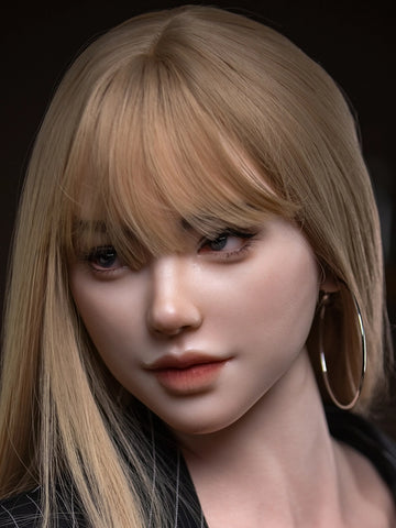 H367 Silicone Sex Doll Head| Real Lady Doll