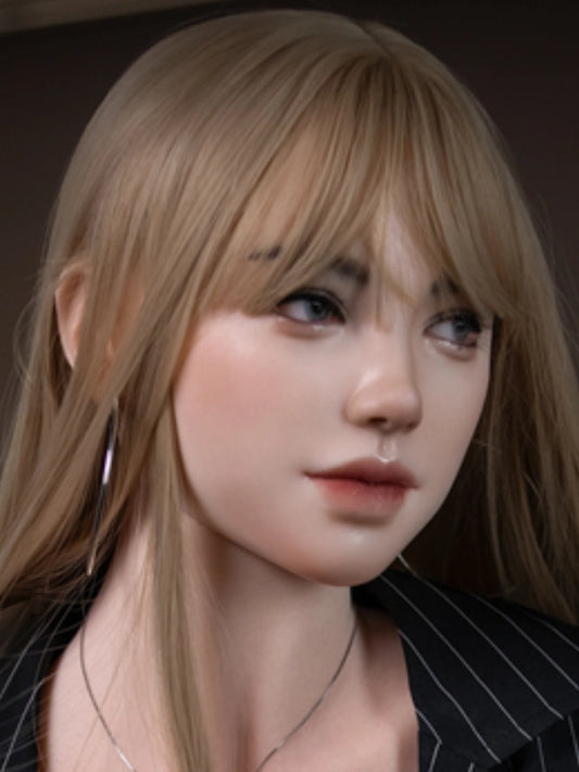 H367 Silicone Sex Doll Head| Real Lady Doll