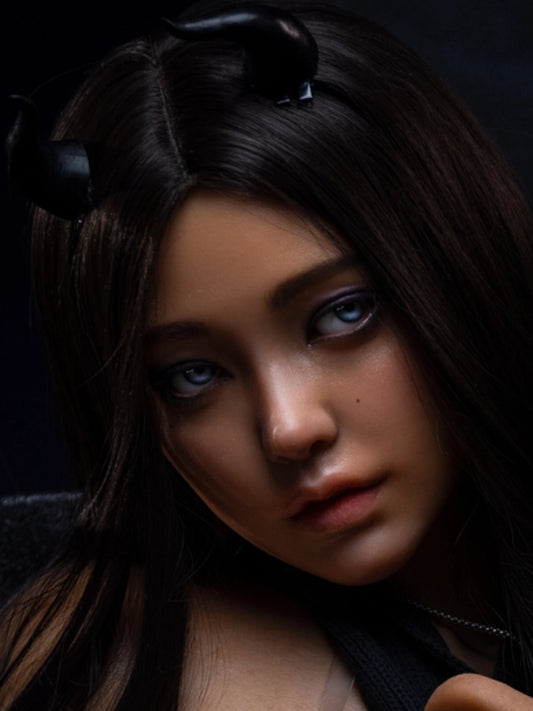 H368 ROS Silicone Sex Doll Head| Real Lady Doll