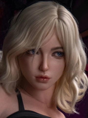 H369 Silicone Sex Doll Head| Real Lady Doll