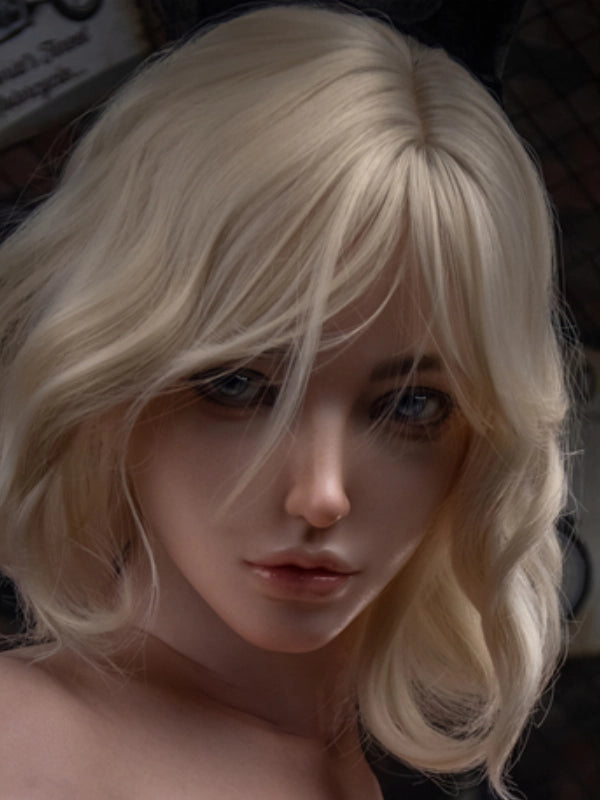 H369 Silicone Sex Doll Head| Real Lady Doll