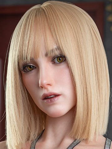H371 Silicone Sex Doll Head| Real Lady Doll