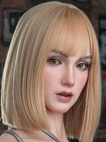 H371 Silicone Sex Doll Head| Real Lady Doll