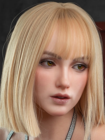 H371 Silicone Sex Doll Head| Real Lady Doll