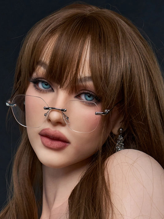H374 Silicone Sex Doll Head| Real Lady Doll