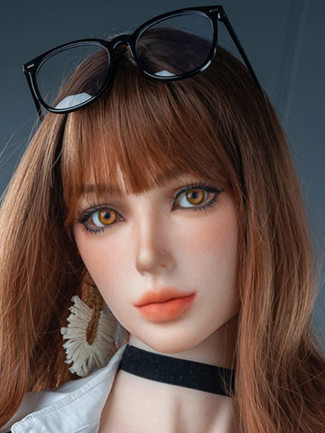 H372 Silicone Sex Doll Head| Real Lady Doll