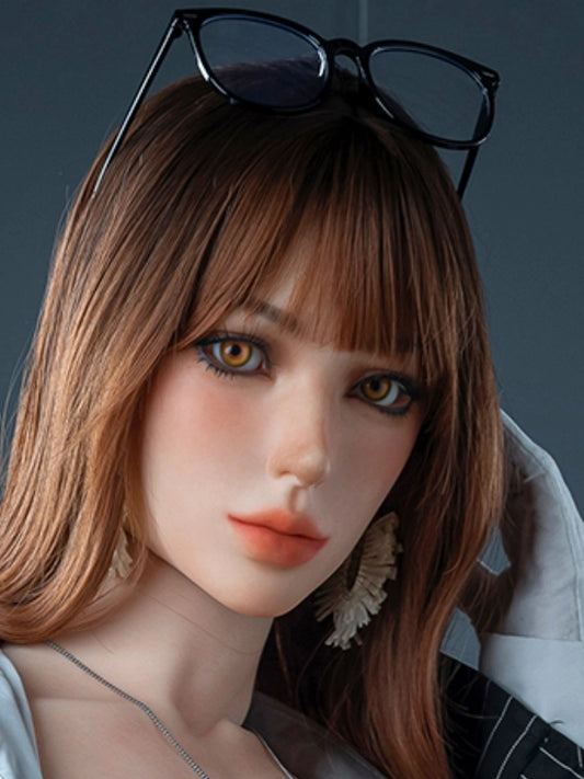 H372 Silicone Sex Doll Head| Real Lady Doll