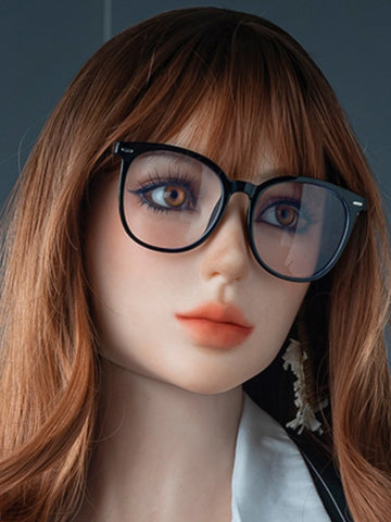 H372 Silicone Sex Doll Head| Real Lady Doll