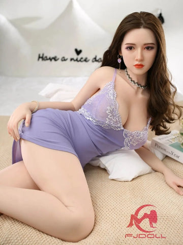 F3645-170cm/5ft6(45kg) Anna E cup Silicone Mature Curvy Beauty Big Breast Sex Doll | FJ Doll