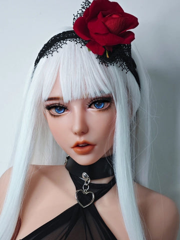 H533 Silicone Anime Sex Doll Head｜Elsa Babe Head