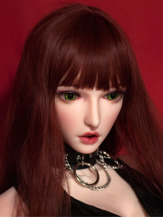 H563 Silicone Anime Sex Doll Head｜Elsa Babe Head