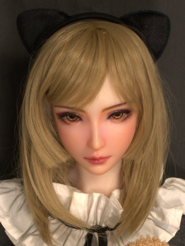 H505 Mini Anime Silicone Sex Doll Head｜Elsa Babe Head