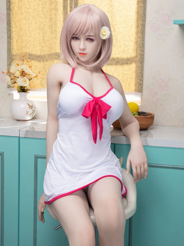 F5114-170cm/5ft6 D Cup Emi  Asian Blond Short TPE Sexy Sex Doll｜JX Doll