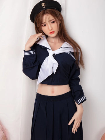 F5089-170cm/5ft6 D Cup Umi Chinese Silicone Uniform Sex Doll｜JX Doll