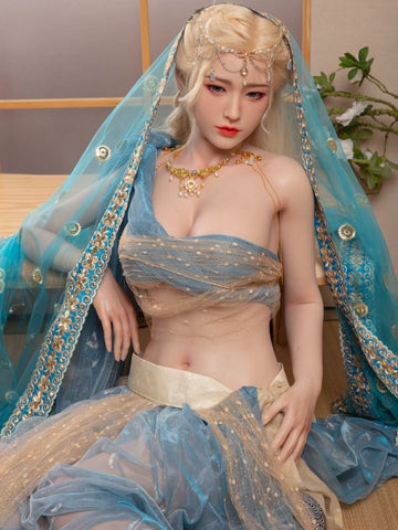 F5083-170cm/5ft6 D Cup Umi Japanese Blond Silicone Sex Doll｜JX Doll