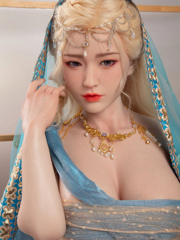 F5083-170cm/5ft6 D Cup Umi Japanese Blond Silicone Sex Doll｜JX Doll