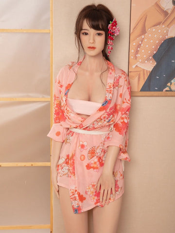 F5052-170cm/5ft6 D Cup Ayami Japanese Brunette Silicone Sex Doll｜JX Doll