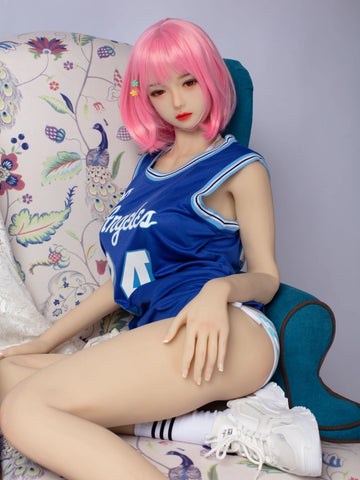 F5111-160cm/5ft3 D Cup Xuan סיני ורוד שיער סקסי TPE בובת מין | JX Doll