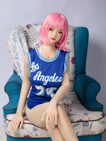 F5111-160cm/5ft3 D Cup Xuan Chinese Pink Hair Sexy TPE Sex Doll | JX Doll