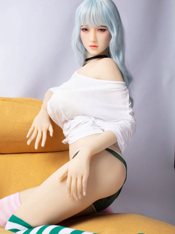 F5117-170cm/5ft6 D Cup Sora Asian Blue Hair Sexy TPE Sex Doll｜JX Doll