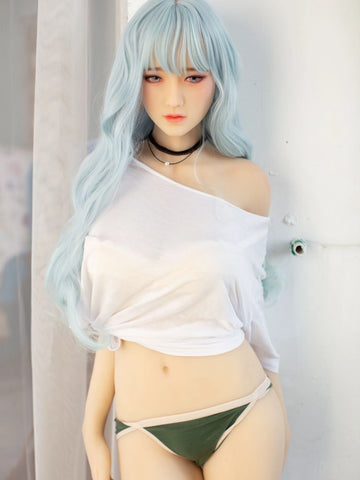 F5117-170cm/5ft6 D Cup Sora Asian Blue Hair Sexy TPE Sex Doll｜JX Doll