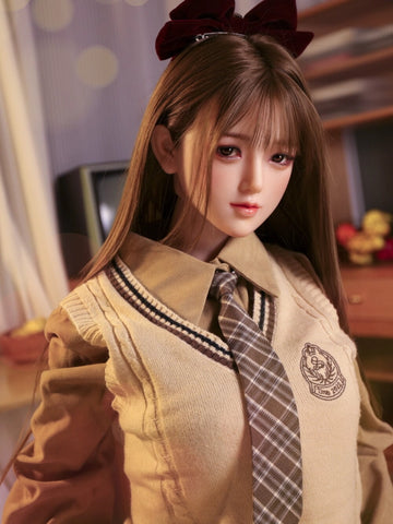 F5020-160cm/5ft3 D Cup Ren אסיאתי בובת סקס סיליקון | JX Doll