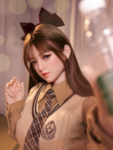 F5020-160cm/5ft3 D Cup Ren אסיאתי בובת סקס סיליקון | JX Doll