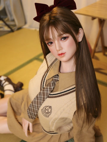 F5020-160cm/5ft3 D Cup Ren אסיאתי בובת סקס סיליקון | JX Doll