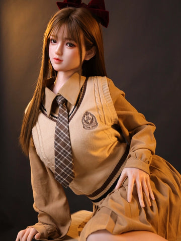 F5020-160cm/5ft3 D Cup Ren אסיאתי בובת סקס סיליקון | JX Doll