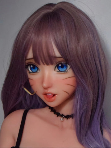H593 Silicone Anime Sex Doll Head｜Elsa Babe Head